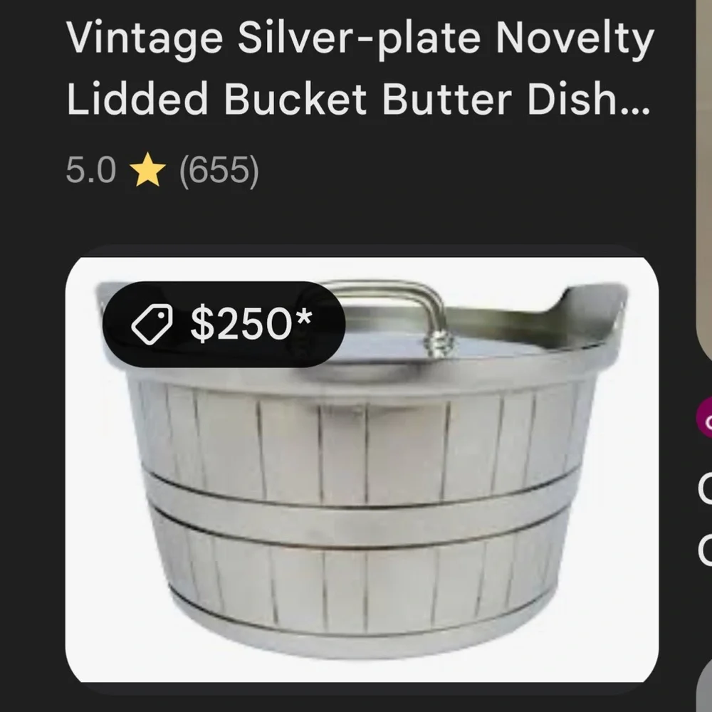 Gorham Silver Plated Vintage Butter Keeper